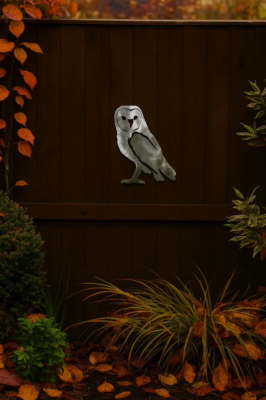 Metal Owl Wall Art