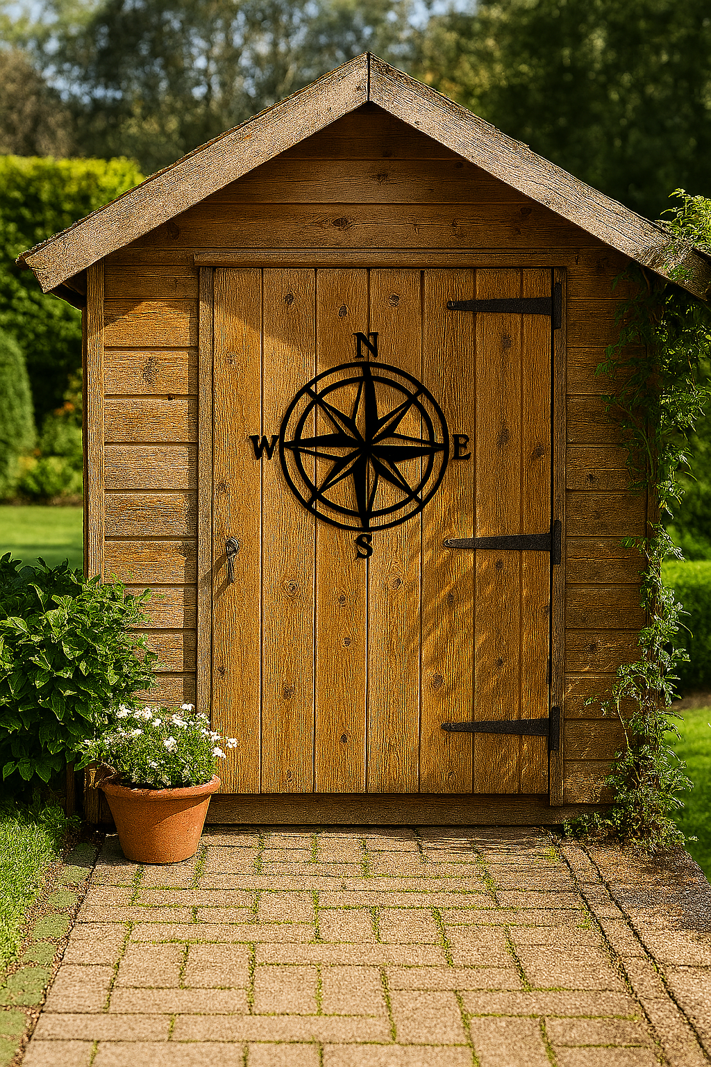 Compass Rose Wall Art