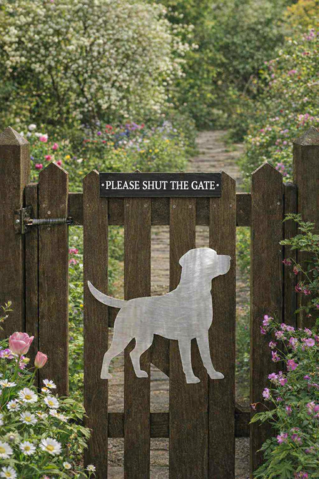 Dog Garden Decor