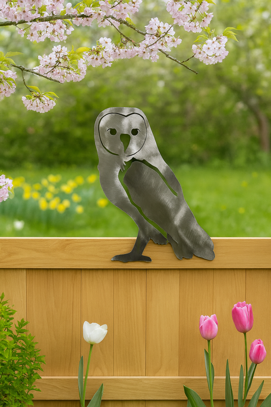 Metal Owl Wall Art